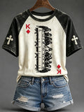 King Of Diamonds Last Supper T-Shirt Religious Christian Merch Gifts For Her - Merchluma