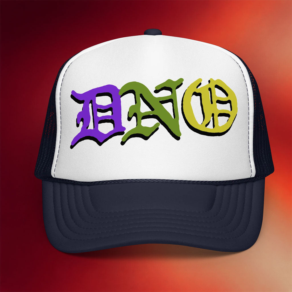 DNO Merch P G And G Printed Trucker Hat Birthday Present For Husband - Merchluma
