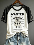 Wanted Sheep Lost And Found Luke 15 T-Shirt Christian Sheep Tee Presents For Women - Merchluma