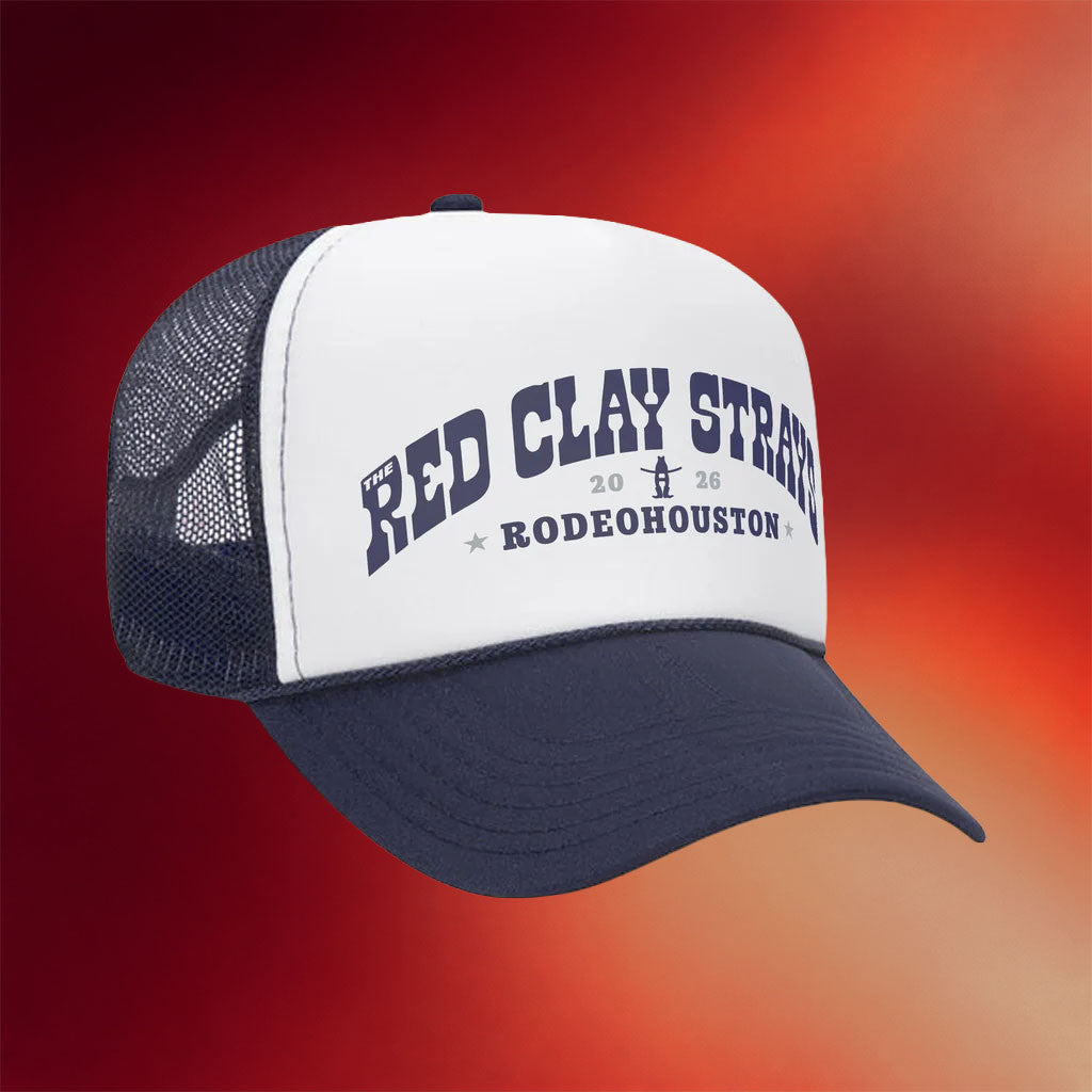 Red Clay Strays Merch RCS Tour Houston TX 2026 Trucker Hat Present For Country Music Fans - Merchluma