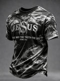 Jesus The Way The Truth The Life T-Shirt Christian Faith Merch Gifts For Fall Apparel - Merchluma