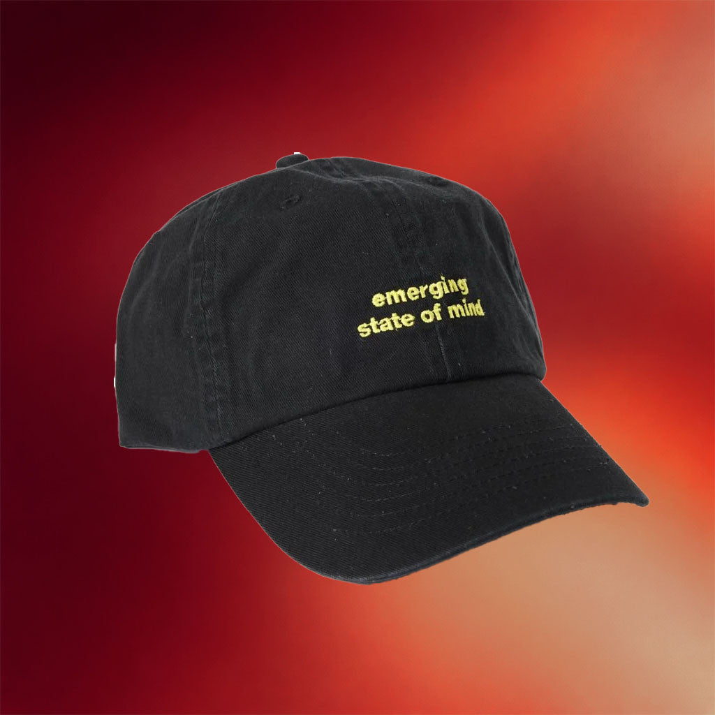 First Draft Merch First Draft First Hat Embroidered Emerging State Of Mind Hat Gifts For Him - Merchluma