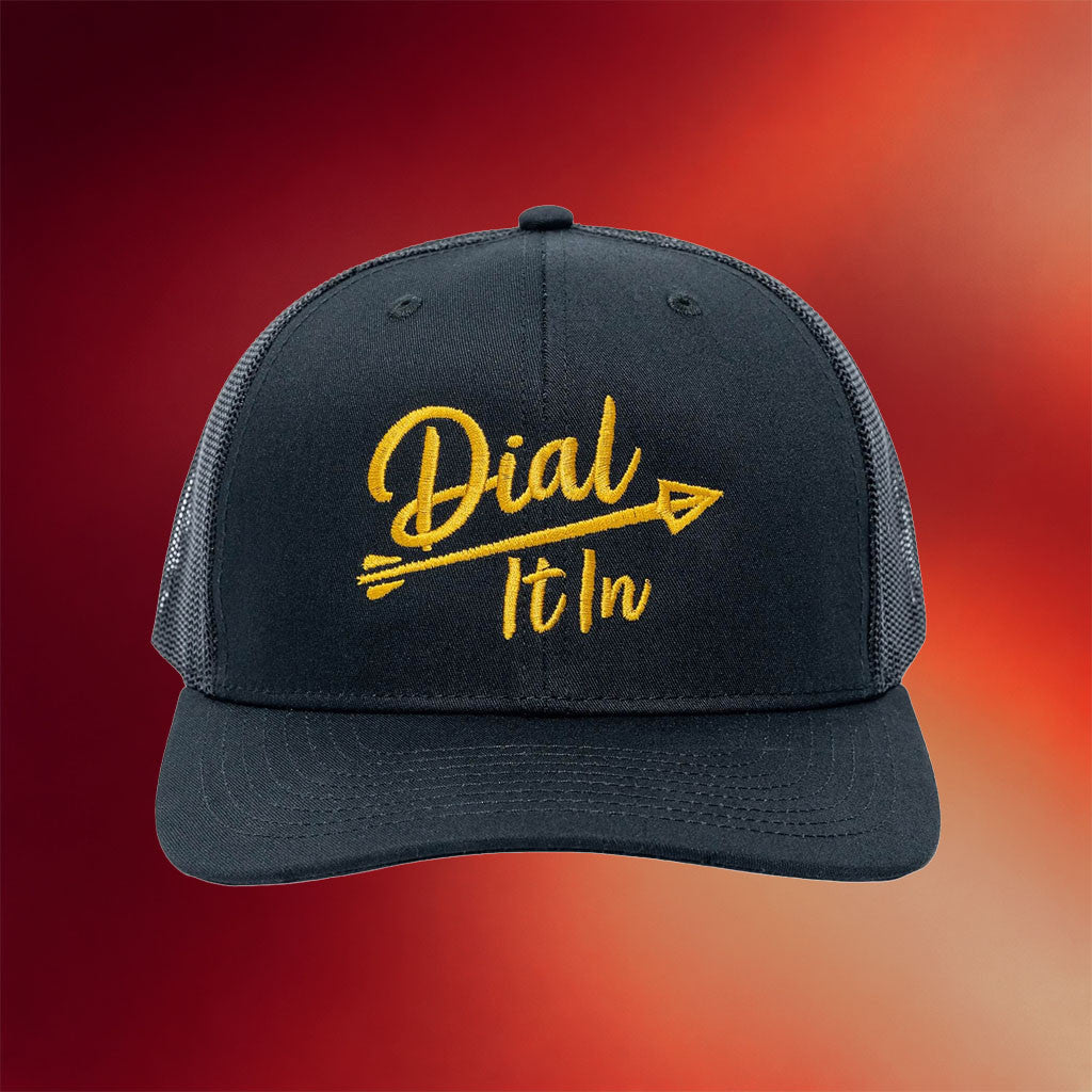 Cameron Hanes Merch 2026 Dial It In Trucker Hat Embroidered Birthday Presents For Dad - Merchluma