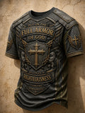 Put On The Full Armor Of God T-Shirt Christian Faith Merch Cool Gifts - Merchluma