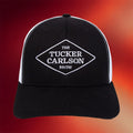 Old Row Merch The Tucker Carlson Show Trucker Hat Embroidered Present For Dad - Merchluma