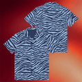 Netflix One Piece Merch 2026 One Piece Zebra Button Up Shirt Unique Gift For Boyfriend - Merchluma