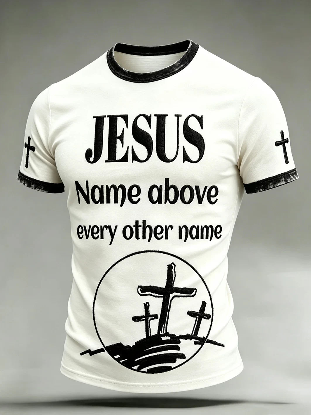 Jesus Name Above Every Other Name T-Shirt Christian Faith Merch Gifts - Merchluma