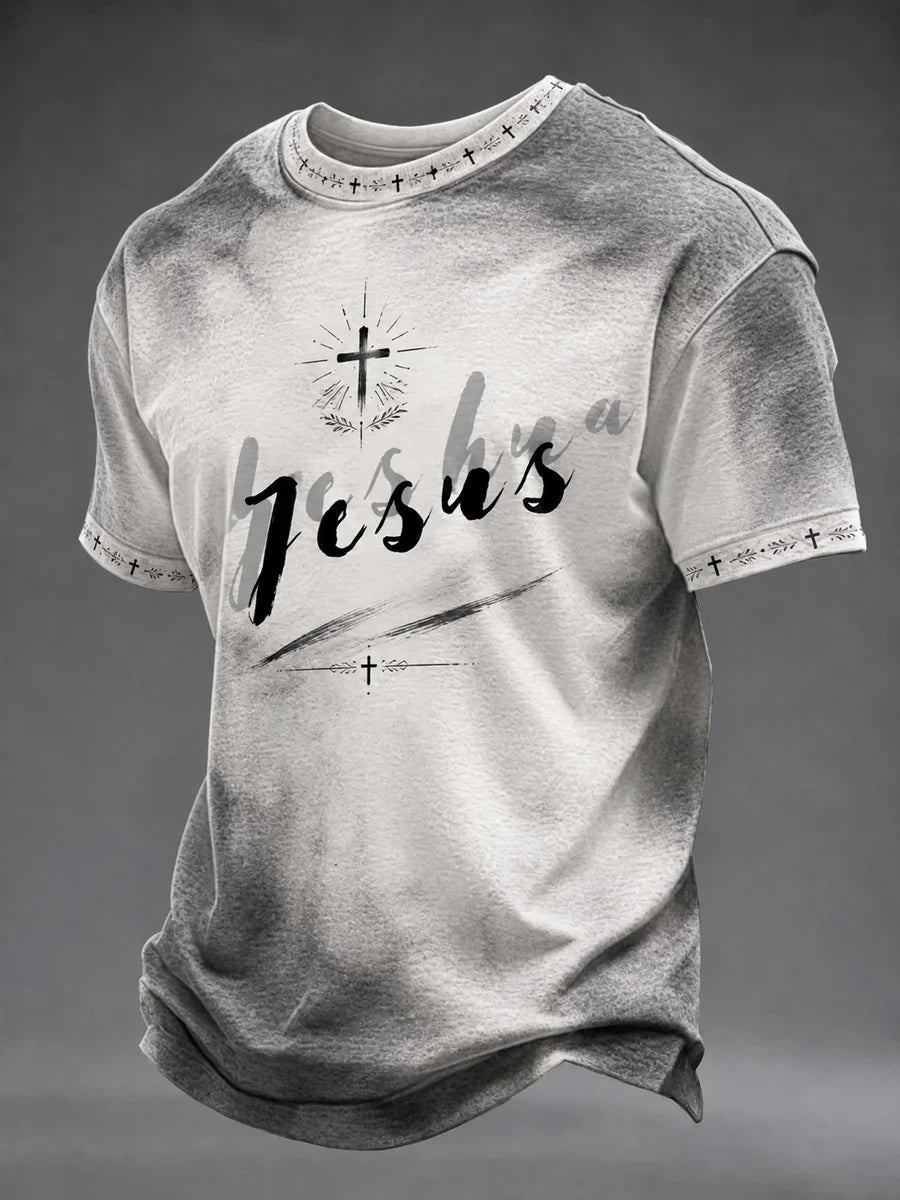 Jesus's T-Shirt Christian Faith Merch Unique Birthday Gift For Men - Merchluma
