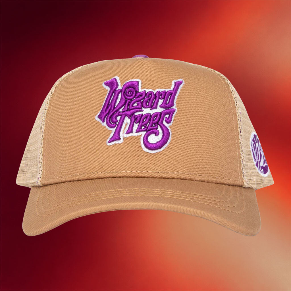 Wizard Trees Merch 2026 Logo Trucker Hat Embroidered Unique Gift For Boyfriend - Merchluma