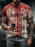 You're Next Horror Blood Splatter T-Shirt Horror Blood Merch Birthday Presents For Him - Merchluma