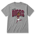 Stefon Diggs Washington Caricature T-Shirt Commanders Merch Present For Football Lovers - Merchluma