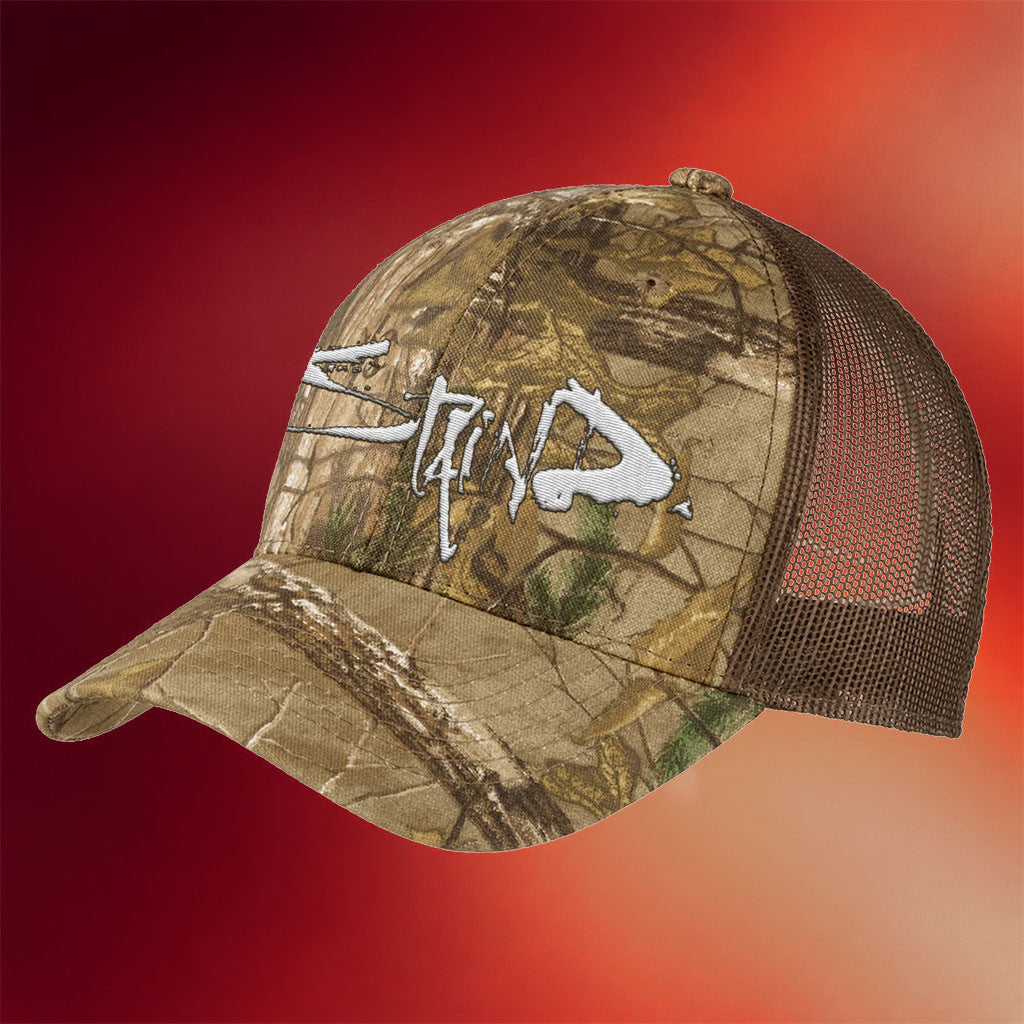 Staind Merch Realtree Logo Trucker Hat Embroidered Staind Hat Gifts For Music Enthusiasts - Merchluma