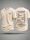 Salvation Jesus Paid It All T-Shirt Christian Faith Shirt Best Gifts For Brother - Merchluma