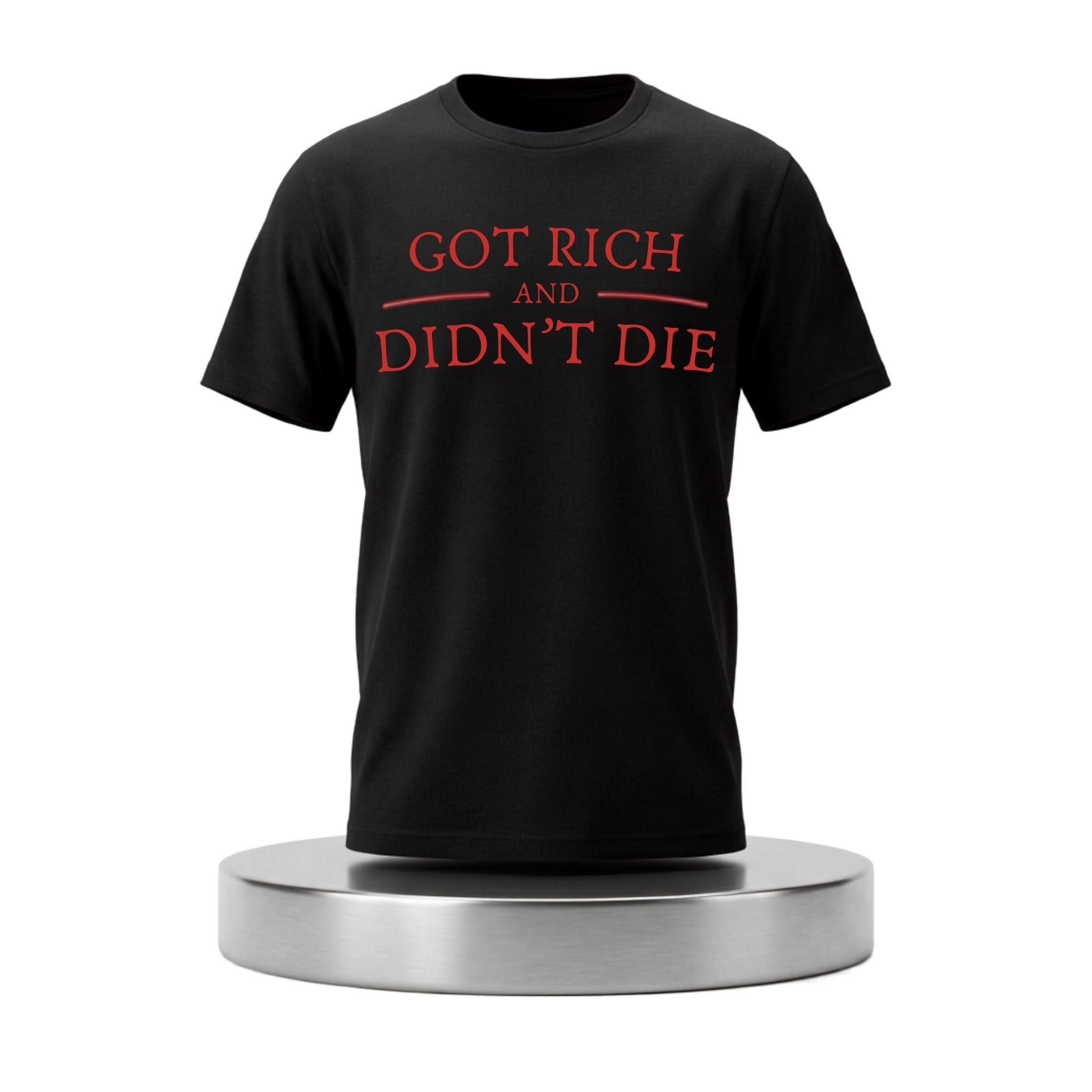 Got Rich And Didn't Die 50 Cent Shirt Unique Gift For Rapper Fans Brother Present - Merchluma