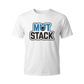 MutStack T-Shirt White Podcast Graphic Tee Unique Gifts For Husband - Merchluma