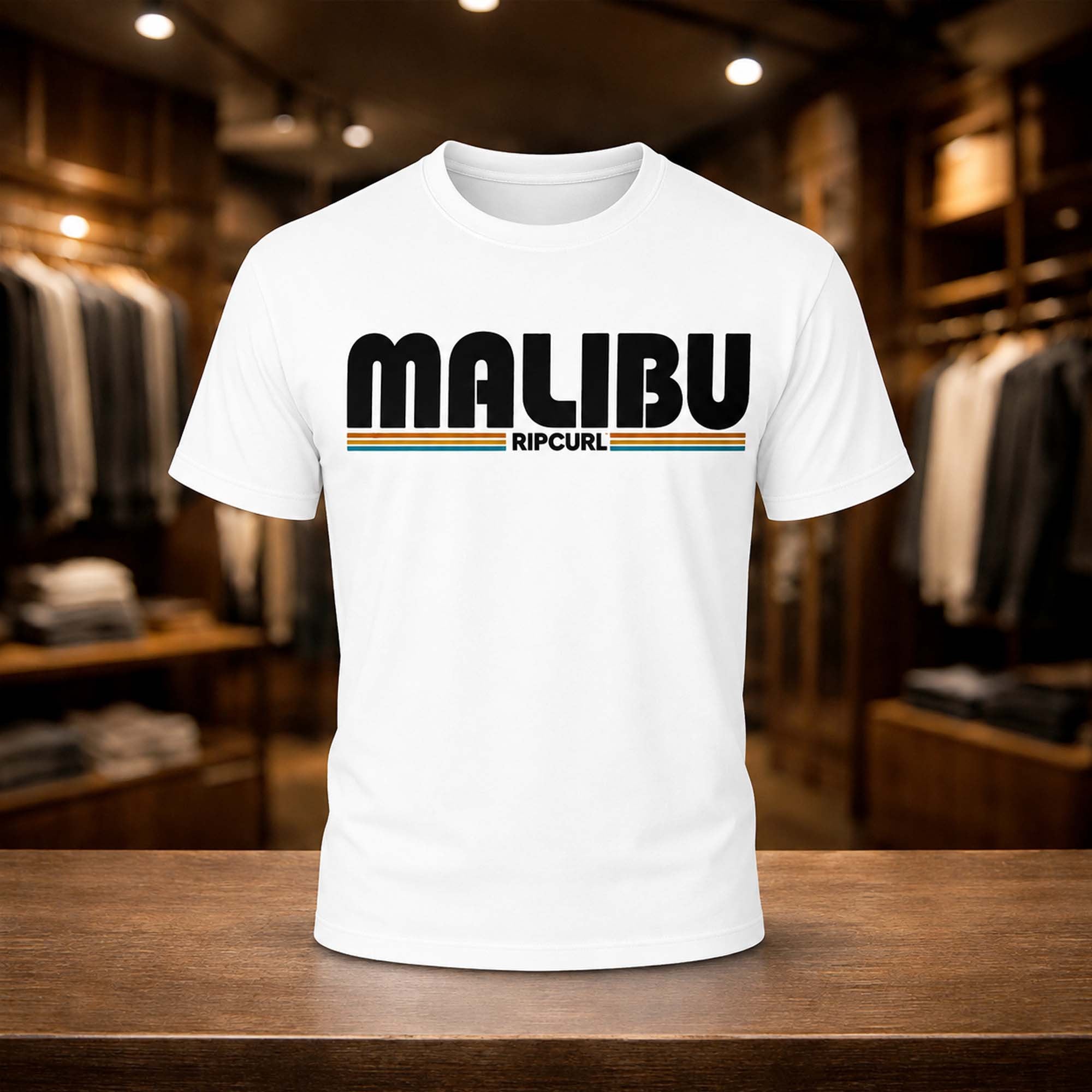 Adam Sandler Malibu Rip Curl Shirt White Unique Gifts For Brothers - Merchluma