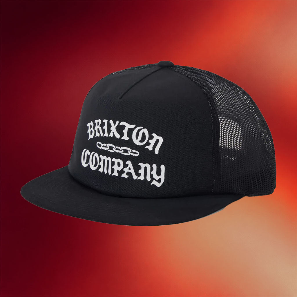 Brixton Merch Chains Netplus Trucker Hat Snapback Brixton Company Hat Gifts For Dad - Merchluma