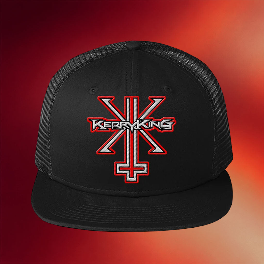 Kerry King Merch KK Trucker Snapback Hat Gifts For Music Enthusiasts - Merchluma