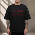 50 Cent 15th Anniversary Got Rich And Didn't Die T-Shirt 50 Cent Merch Gift For Rapper Fans - Merchluma