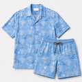 2026 Washington Nationals Hawaiian Shirt And Shorts Set Nationals Merch Gifts For Husband - Merchluma