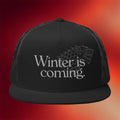 WB Shop Merch Game Of Thrones Winter Is Coming Trucker Hat Snapback Warner Bros Merchandise - Merchluma
