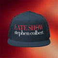 Late Show Merch 2026 The Late Show with Stephen Colbert Logo Snapback Trucker Hat BFF Gifts - Merchluma