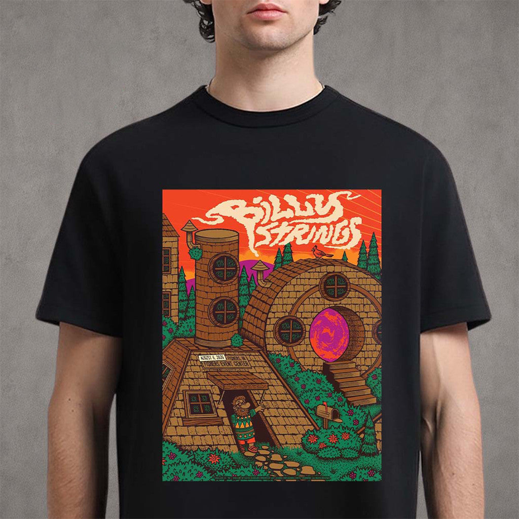 Billy Strings Fishers IN 2026 Night 1 Poster T-Shirt Black Billy Strings Merch Gift For Fans - Merchluma