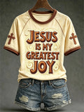 Jesus Is My Greatest Joy T-Shirt Ladies Halloween Outfits Perfect Gift Ideas For Her - Merchluma