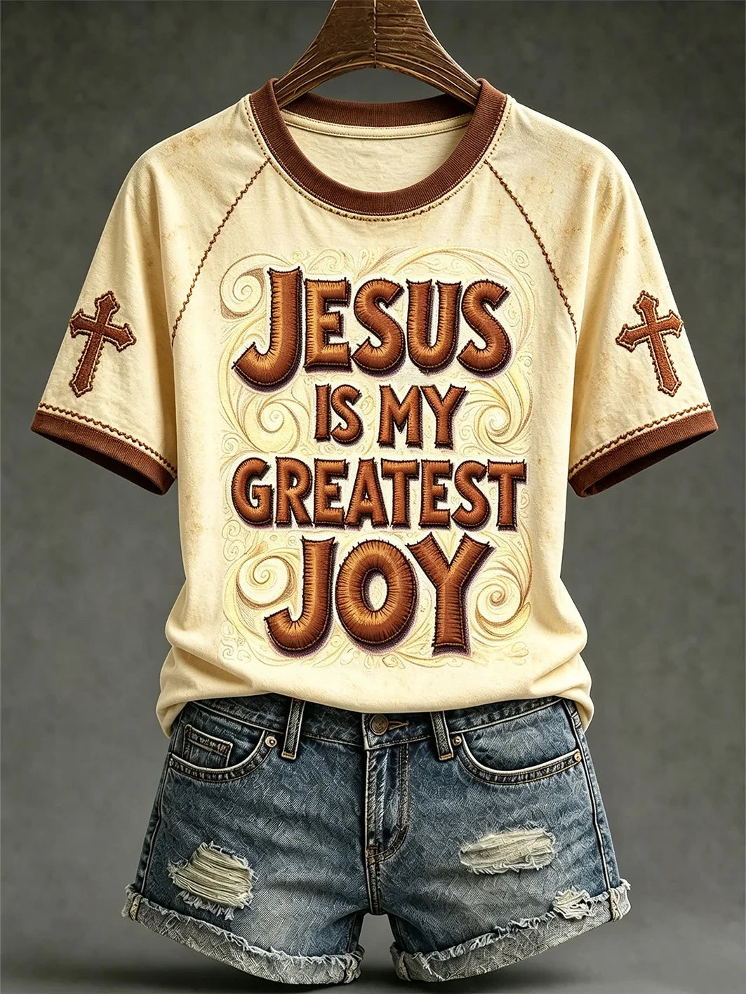 Jesus Is My Greatest Joy T-Shirt Ladies Halloween Outfits Perfect Gift Ideas For Her - Merchluma
