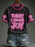 Today I Choose Joy T-Shirt Halloween Apparel Perfect Gift For Girlfriend - Merchluma