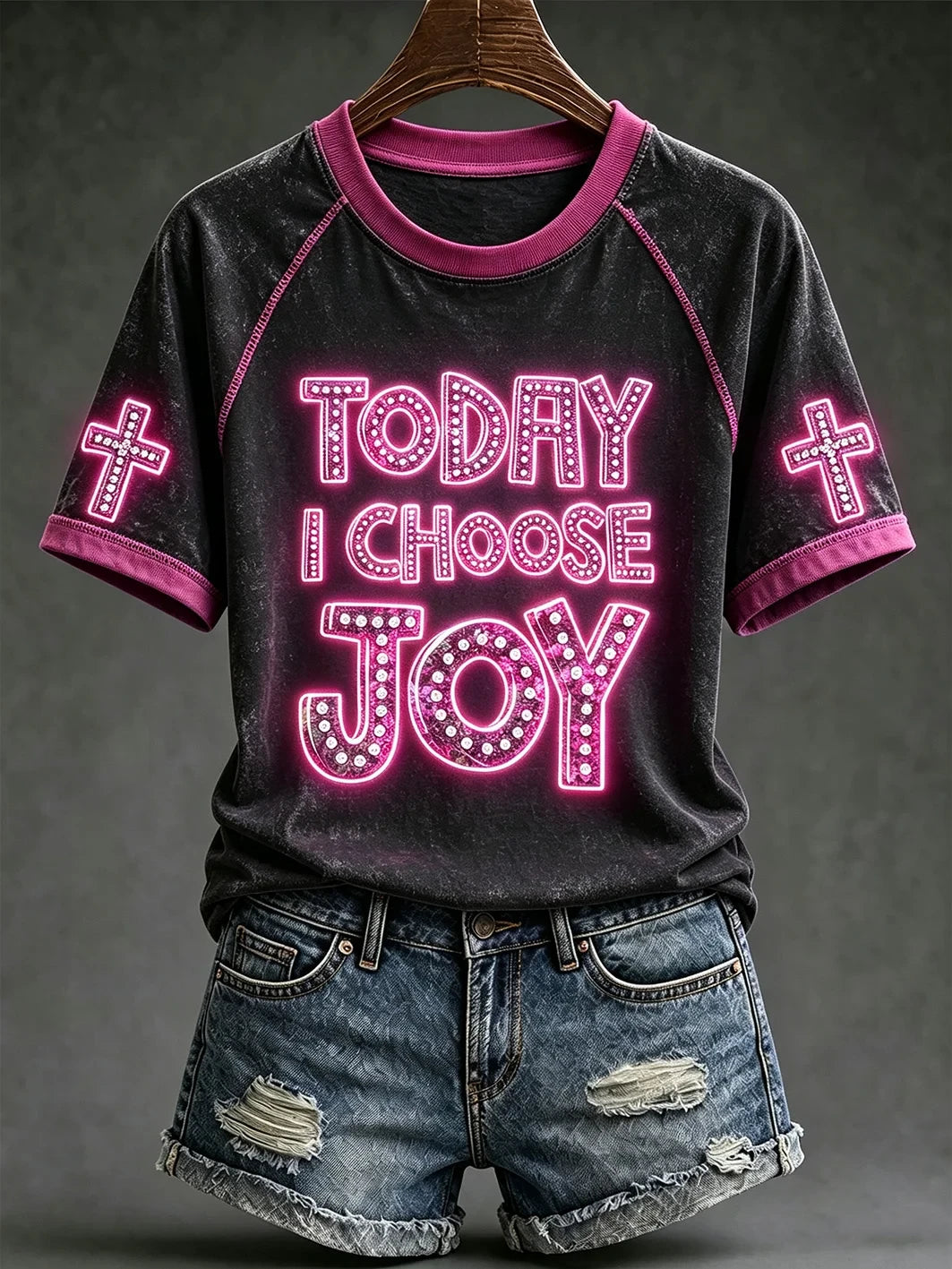 Today I Choose Joy T-Shirt Halloween Apparel Perfect Gift For Girlfriend - Merchluma