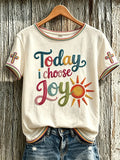 Today I Choose Joy T-Shirt Ladies Halloween Outfits Perfect Gift Ideas For Her - Merchluma