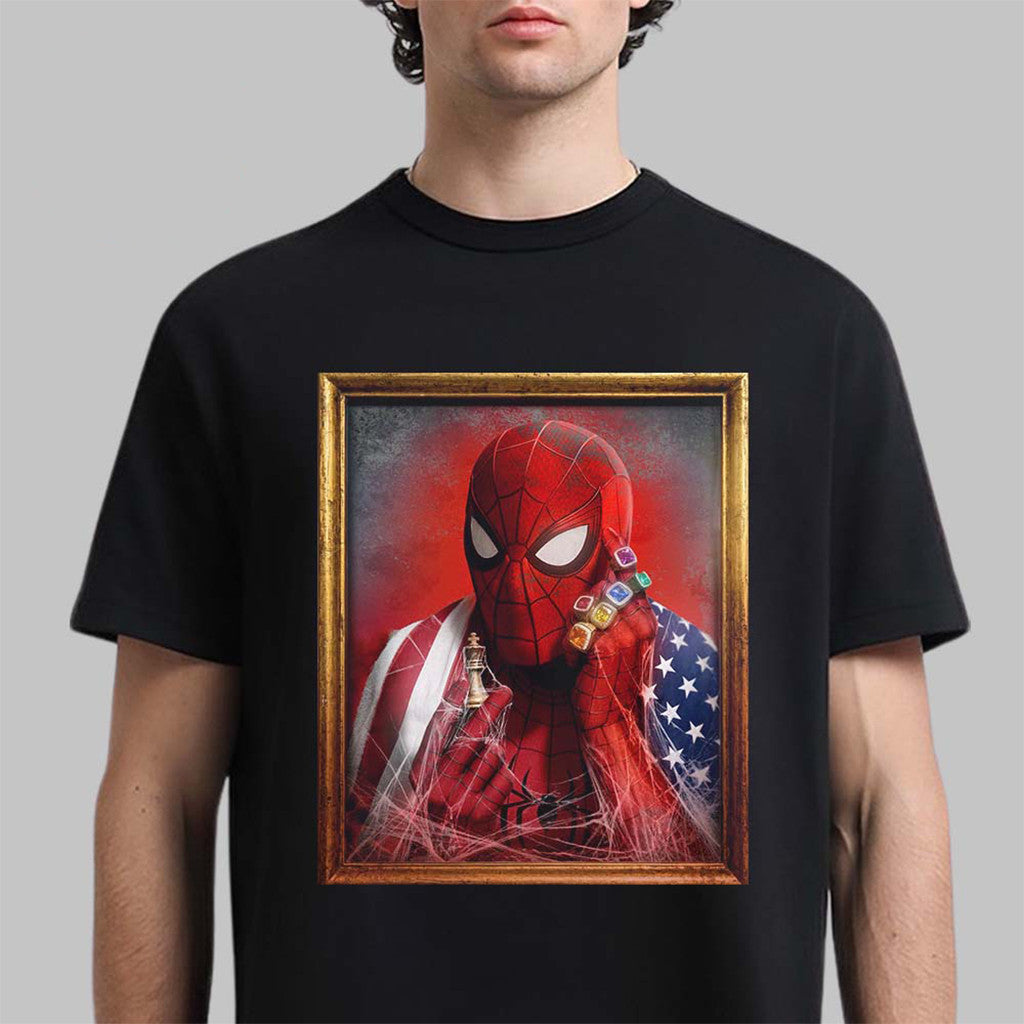 The Russo Brothers Spider-Man Brand New Day Michael Jordan Inspired T-Shirt Spider-Man Merch - Merchluma
