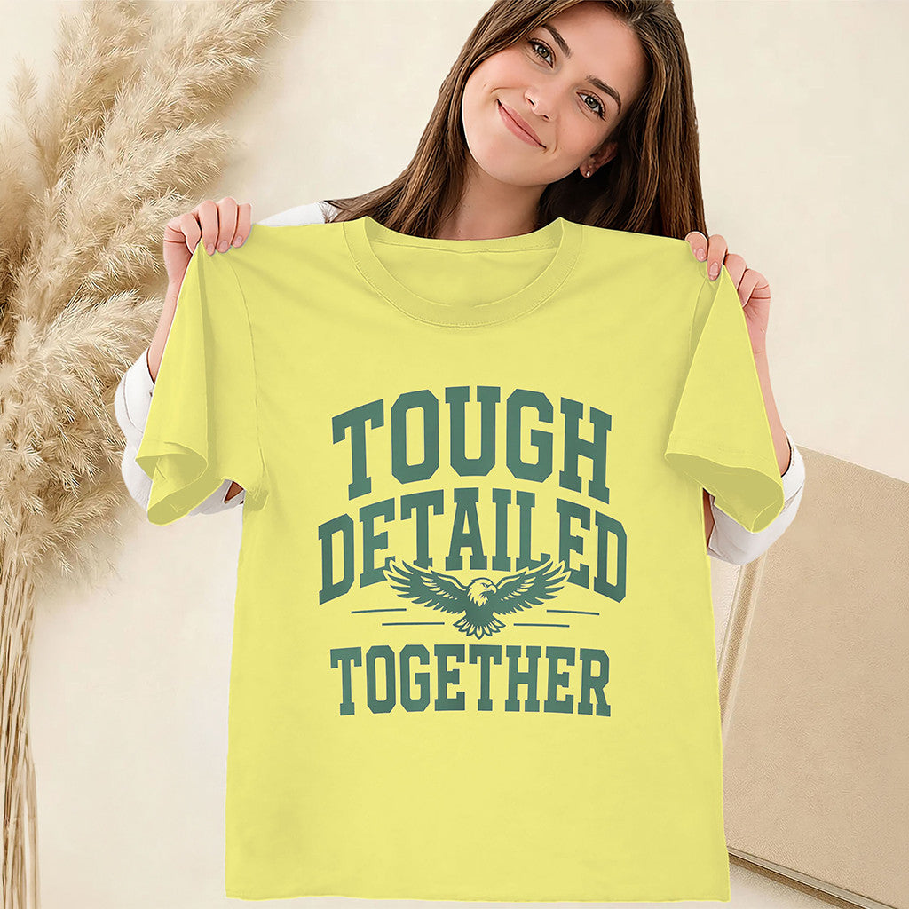 Tough Detailed Together Shirt Philadelphia Eagles Merch Game Day Gift For Football Lovers - Merchluma