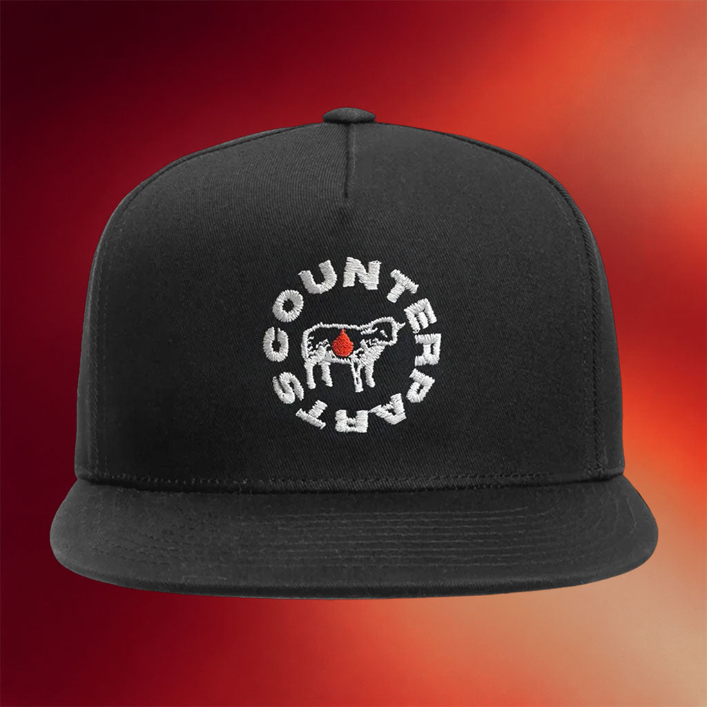 Counterparts Merch Heaven Let Them Die Embroidered Snapback Hat Gifts For Brother - Merchluma