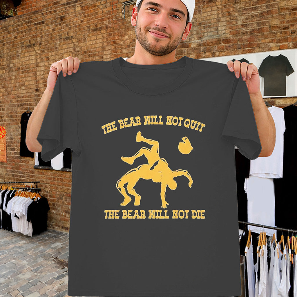 The Bear Will Not Die Shirt Cal Bears Football Tosh Lupoi T-Shirt Gift For Brothers - Merchluma