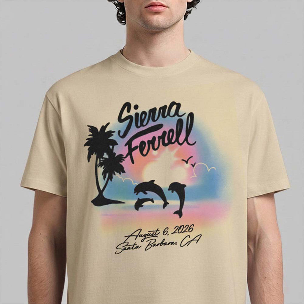 Sierra Ferrell Santa Barbara CA 2026 Event Shirt At Santa Barbara Bowl Tee Sierra Ferrell Merch - Merchluma