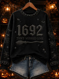 162 They Messed One Sweatshirt Ladies Cute Halloween Apparel Gift For Friends - Merchluma