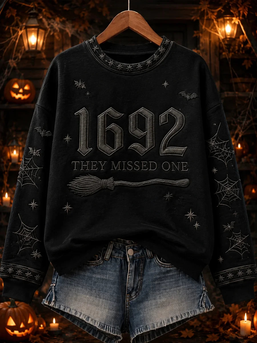162 They Messed One Sweatshirt Ladies Cute Halloween Apparel Gift For Friends - Merchluma