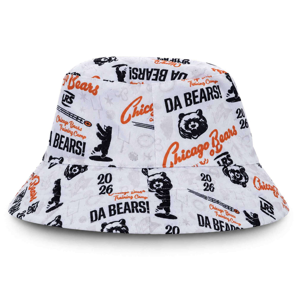 2026 Chicago Bears Training Camp Da Bears Bucket Hat Chicago Bears Merch Football Fan Gear - Merchluma
