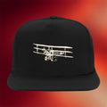 Interscope Merch Hunter Metts Biplane Embroidered Snapback Hat Gifts For Brother - Merchluma