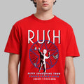 Rush Toronto ON Canada 2026 YYZ Pop Up Shop Merch Event On August 7 8 9 2026 Red T-Shirt Gifts - Merchluma