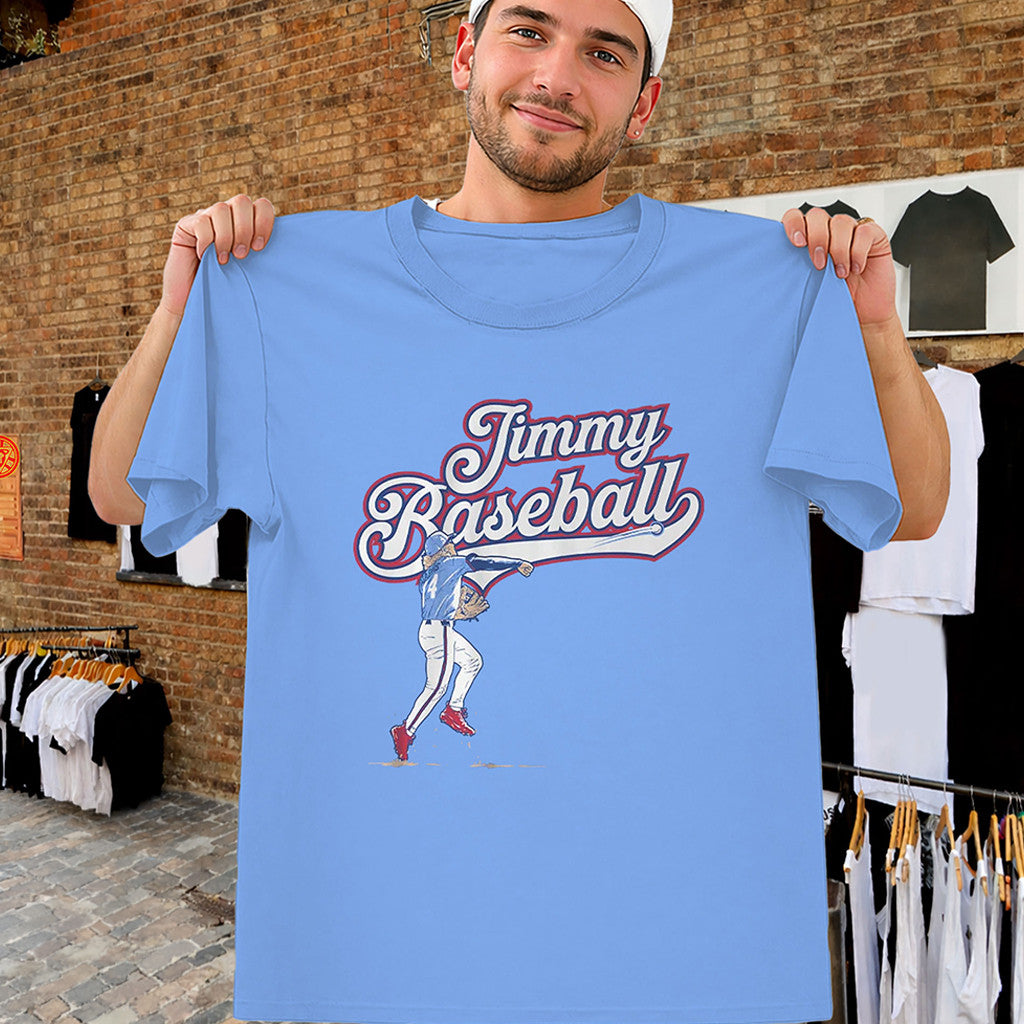 Jimmy Baseball Shirt 2026 Jim Jarvis Atlanta Braves Merch Best Gift For Baseball Lover - Merchluma