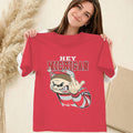 Hey Michigan Shirt College Football Wolverines T-Shirt Middle Finger Wolverines Merch - Merchluma