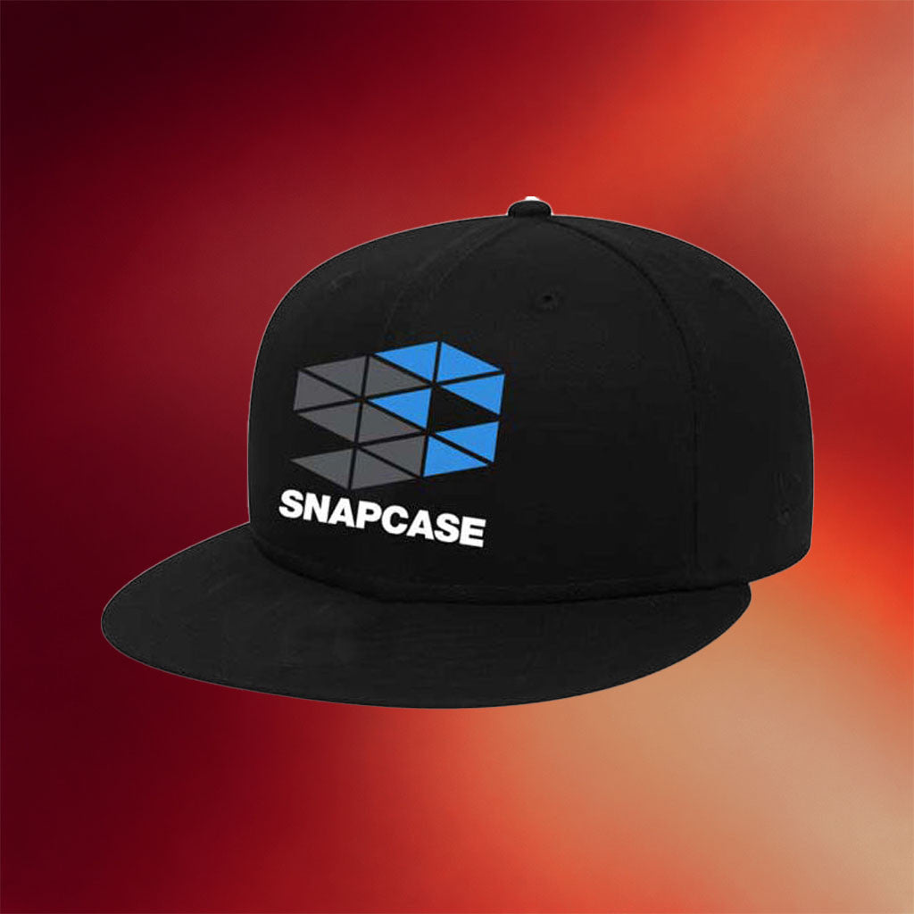 Merchnow Merch Snapcase Two Color Logo Black Snapback Hat Embroidered Gifts For Brother - Merchluma