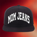 Mom Jeans Merch 2026 Arch Snapback Hat Embroidered Best Gift For Rock Band Fans - Merchluma
