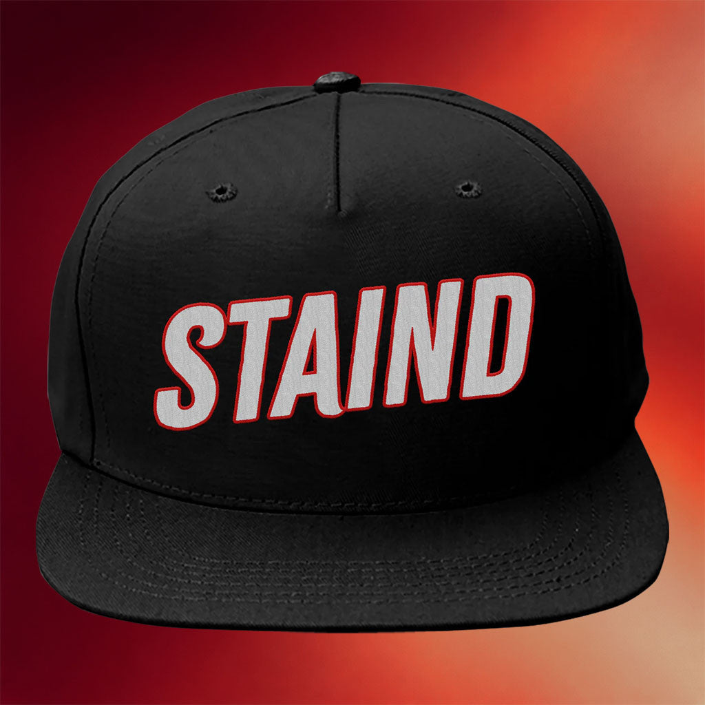 Staind Merch Modern Logo Snapback Hat Embroidered Staind Hat Gifts For Music Fans - Merchluma