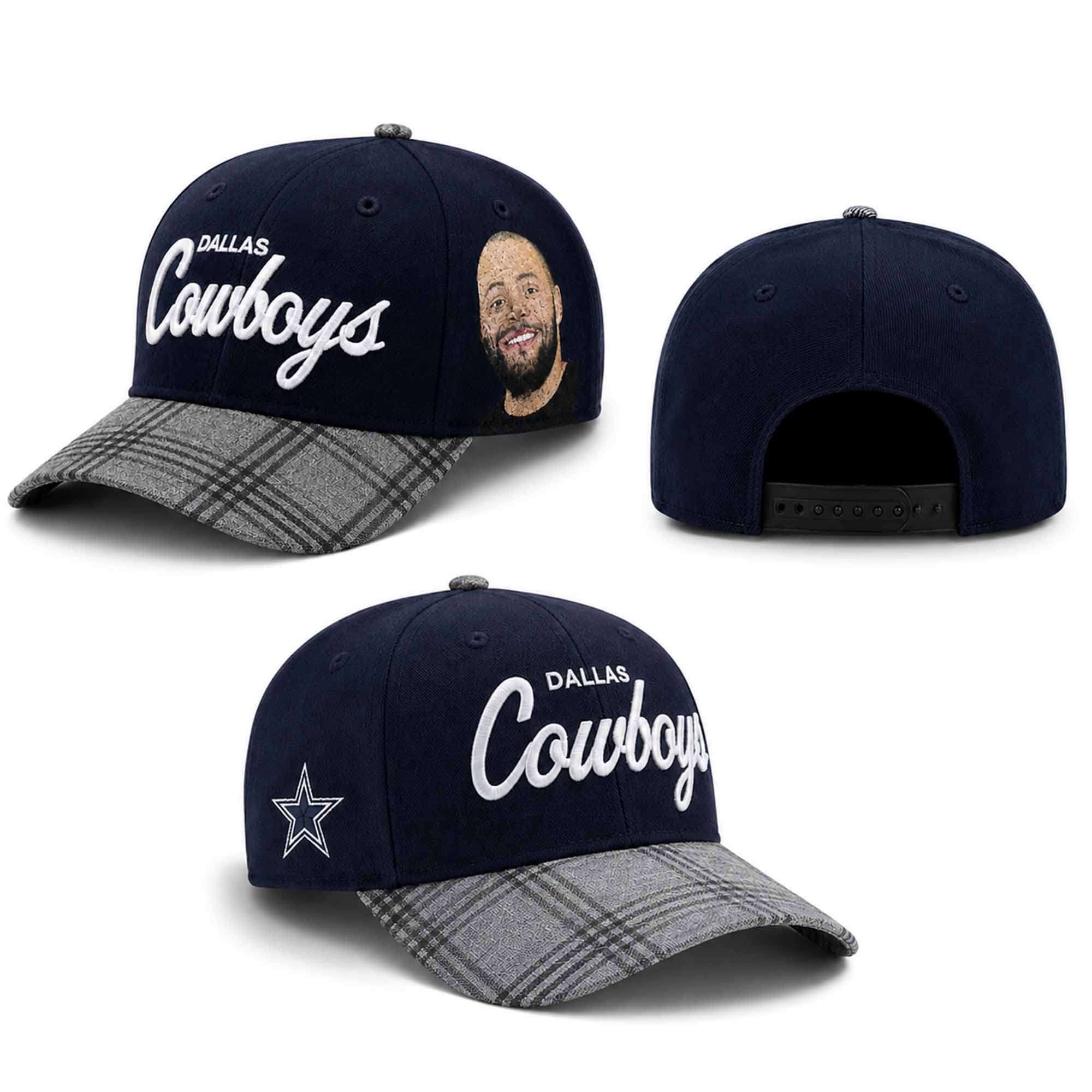 Cowboys Dak Prescott Jace Prescott Hat Dallas Cowboys Merch Cool Gift For Brothers - Merchluma