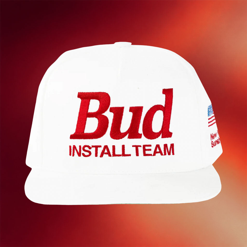 New York Sunshine Merch 2026 Bud Racing Team Snapback Hat Embroidered Gifts For Him - Merchluma