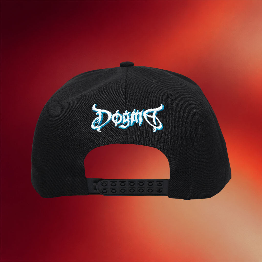 Dogma Merch 2026 Embroidered Symbol Snapback Hat Black Best Gifts For Music Lovers - Merchluma